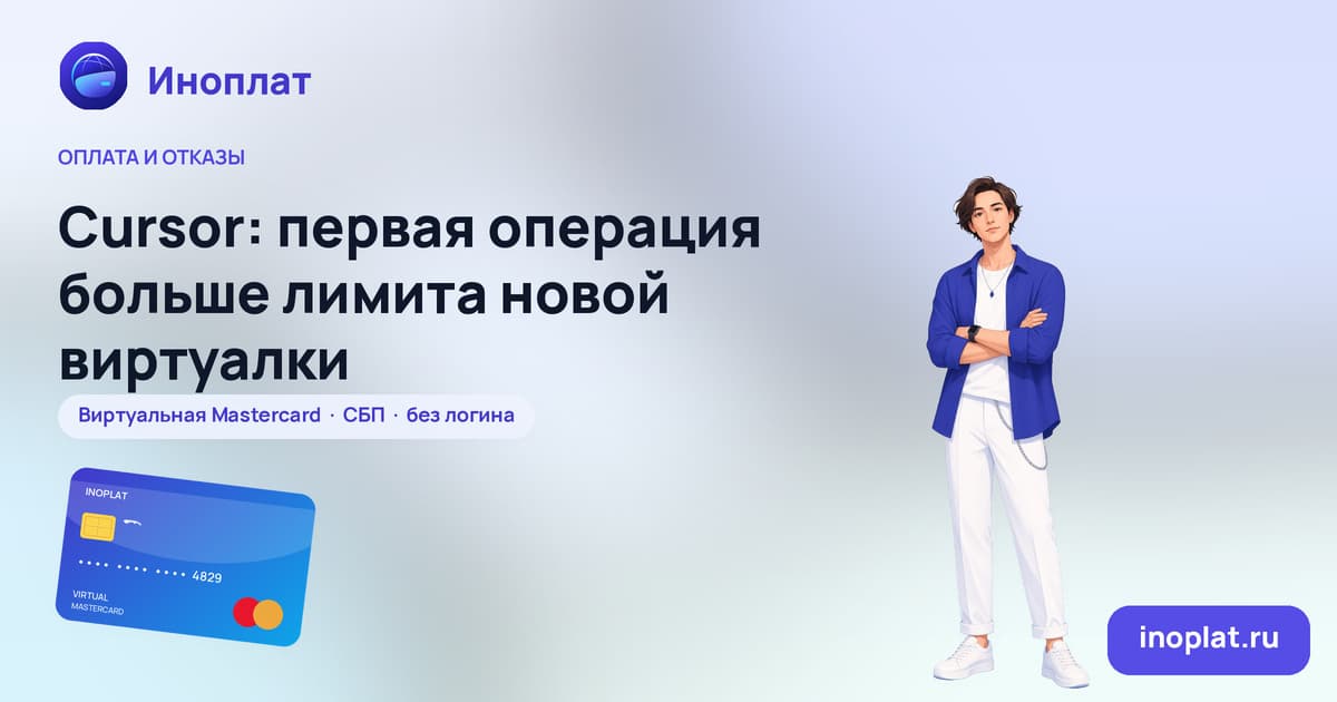 Cursor: первая операция больше лимита новой виртуалки